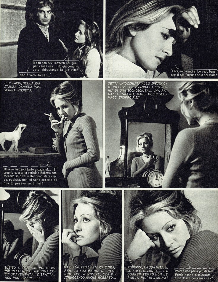 Maurizio Arcieri in "La ragazza di Vigevano" (Fotoromanzo, 1971)