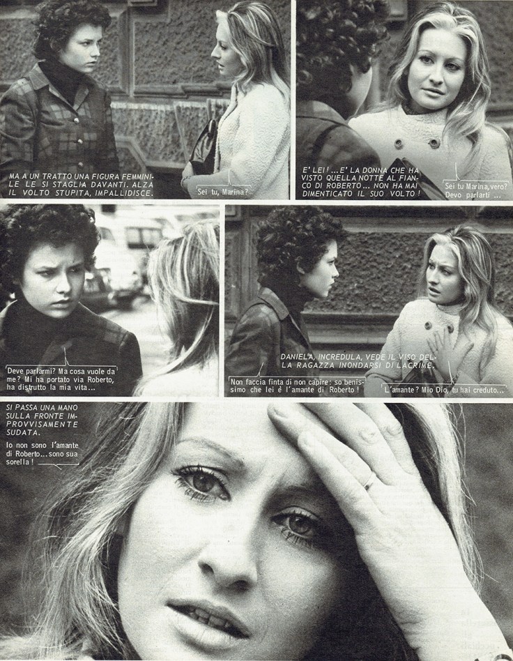 Maurizio Arcieri in "La ragazza di Vigevano" (Fotoromanzo, 1971)