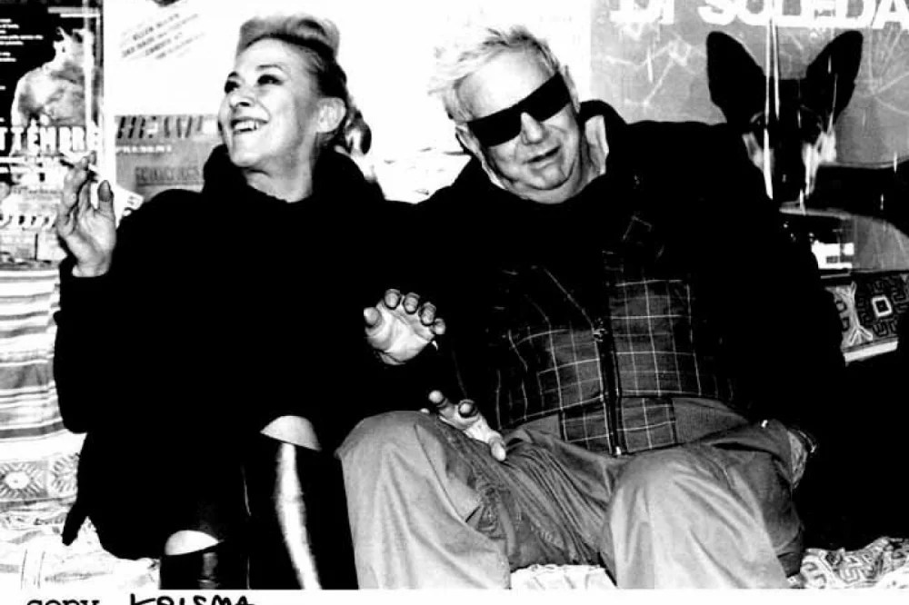 Christina e Maurizio al Leoncavallo nel 2010 - foto di Elisabetta Bellosta