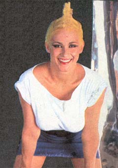 Christina Moser in 1980