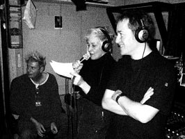 Krisma and Subsonica recording "Nuova Ossessione"Krisma and Subsonica recording "Nuova Ossessione"