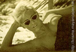 Krisma - Christina in Clandestine Anticipation promo shot