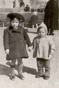 Maurizio and sister Marinella