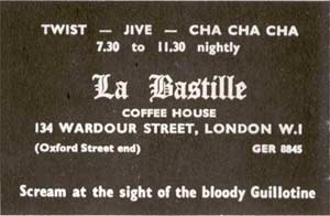 La Bastille - London Coffee House